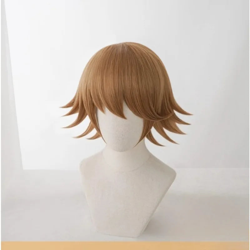 Anime Chihiro Fujisaki Cosplay Costume White Shirt Brown Skirt JK Green Coat Full Set for Women Wig Role Play Outfit Theme Party