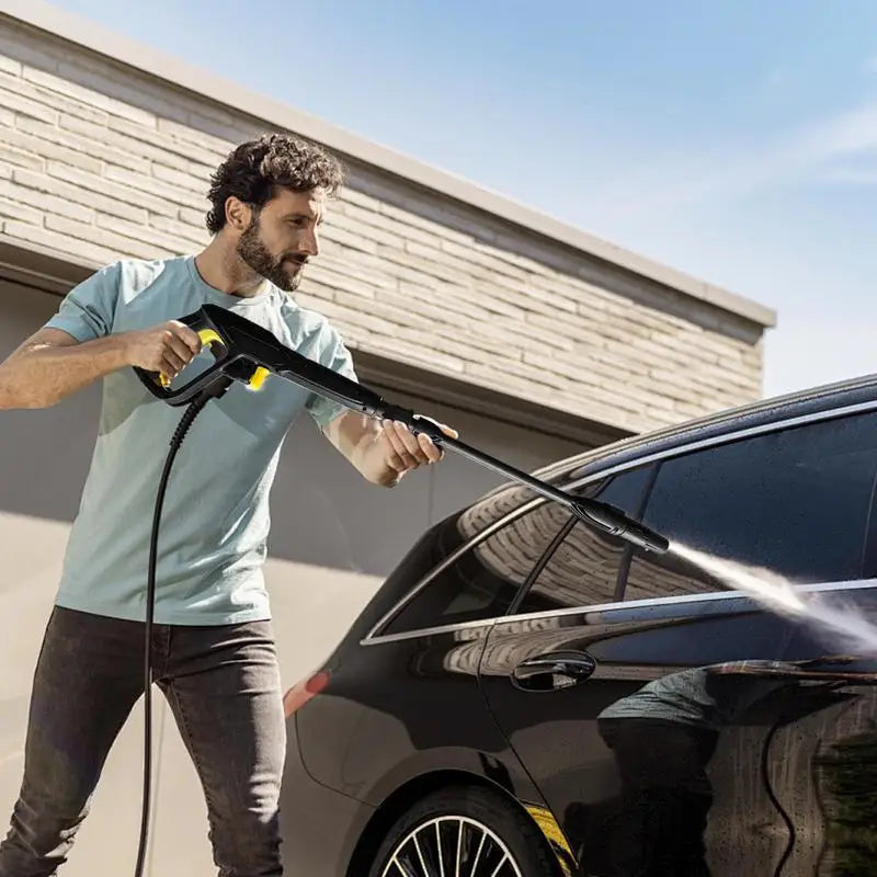 Water Hose Pressure Nozzle Garden Hose Sprayer Extension Wand Watering Tool For Plants Lawn Showering Pets