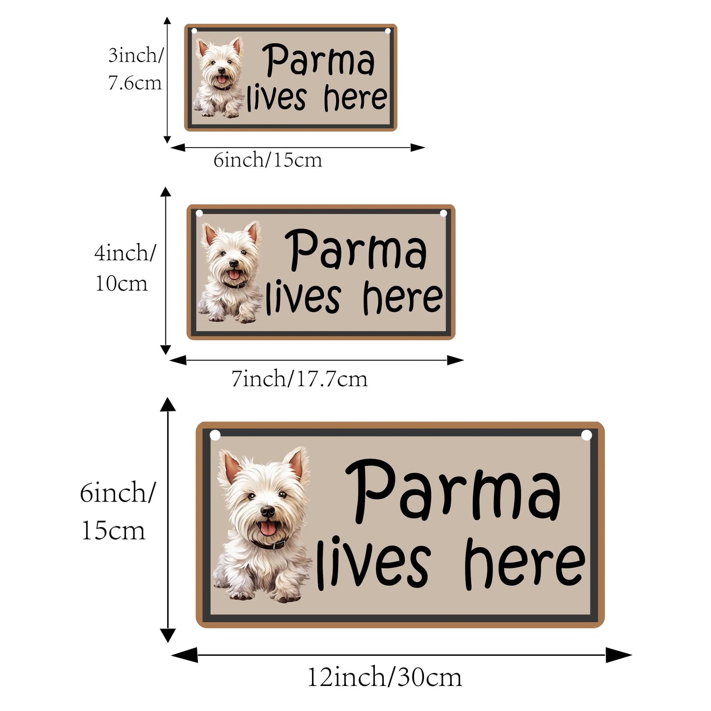 1PC Gorgeous Personalized Text Garden Wall Plaque Plaque Home And Lifestyle Accessories