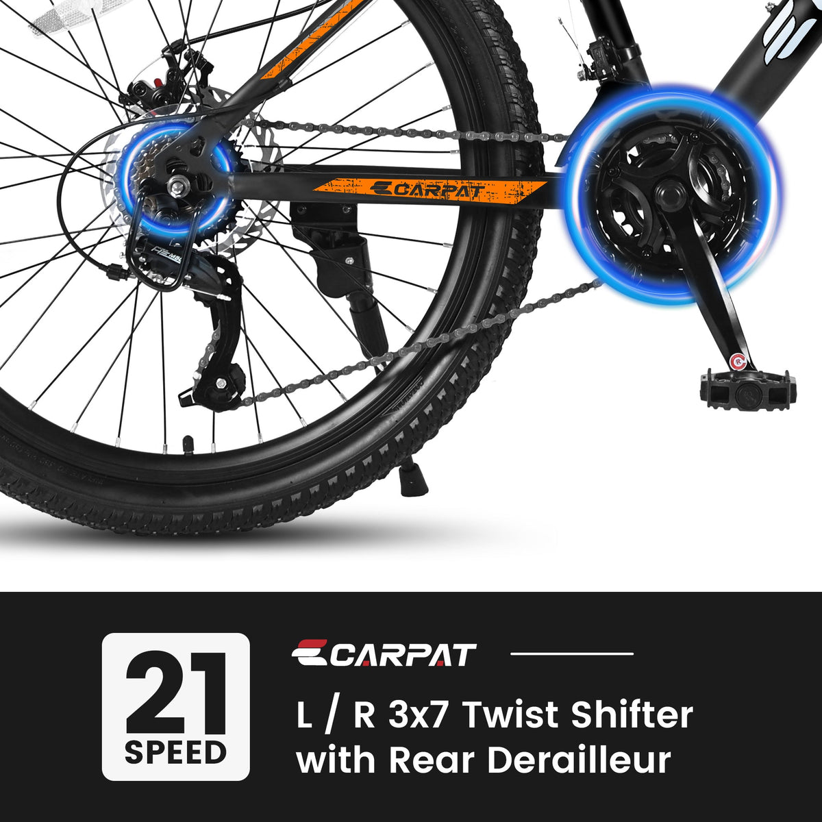 TrailStar™ City-Cruizer – 26" Shimano 21-Speed Mountain Bike