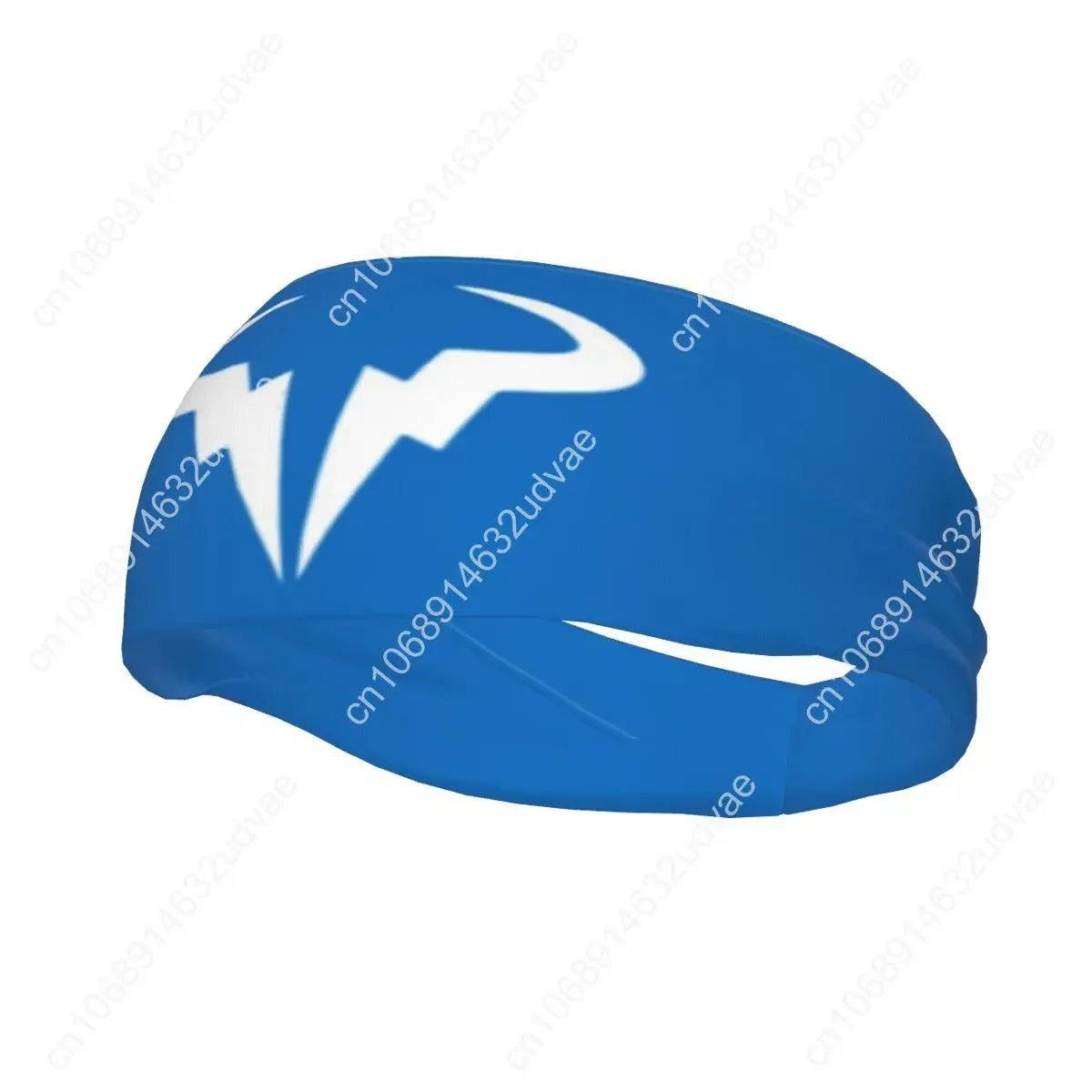 Rafael Nadal Logo Tennis Player Women Men Sweatband Sweat Headband Stretch Cycling Sport Hair Bands Sweat Bandage Sports Safety