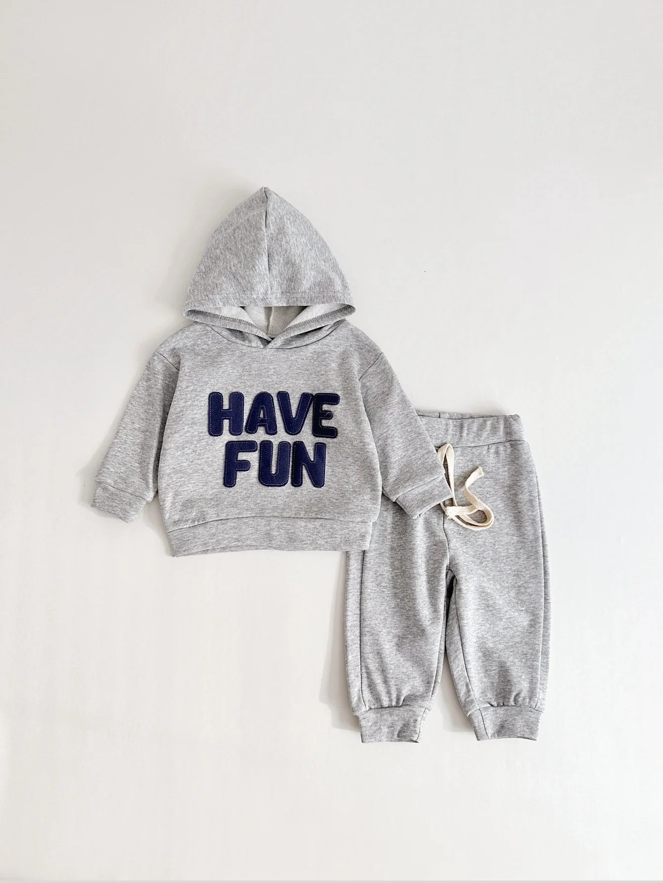 Newborn Baby Clothes Set Boys Girls Hoodies Suit Casual Style Letter Print 2PCS Sets Children Baby Sweatshirt Spring Autumn