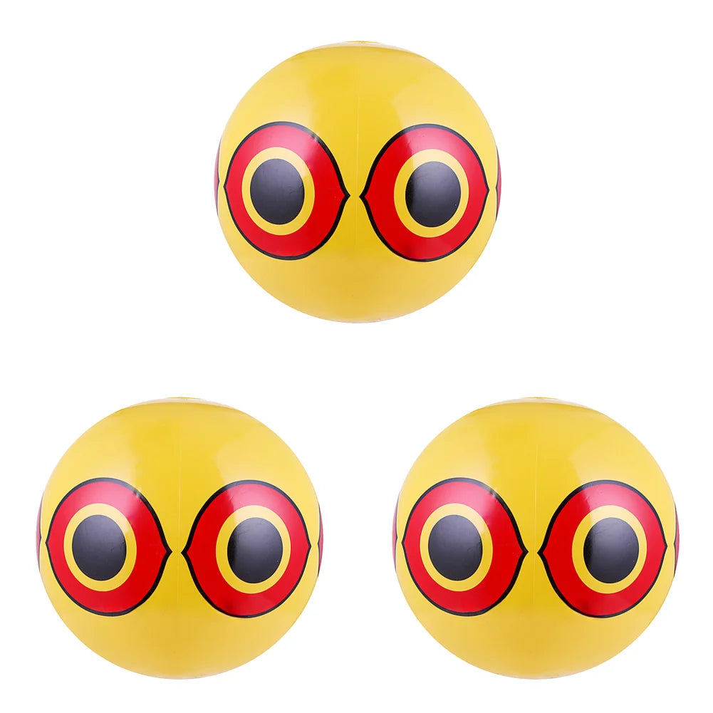 3/2/1pcs Scare Eye Balloons Anti Bird Inflatable Repeller Visual Deterrent 40CM Outdoor Pigeon Repellent Ball Garden Accessories