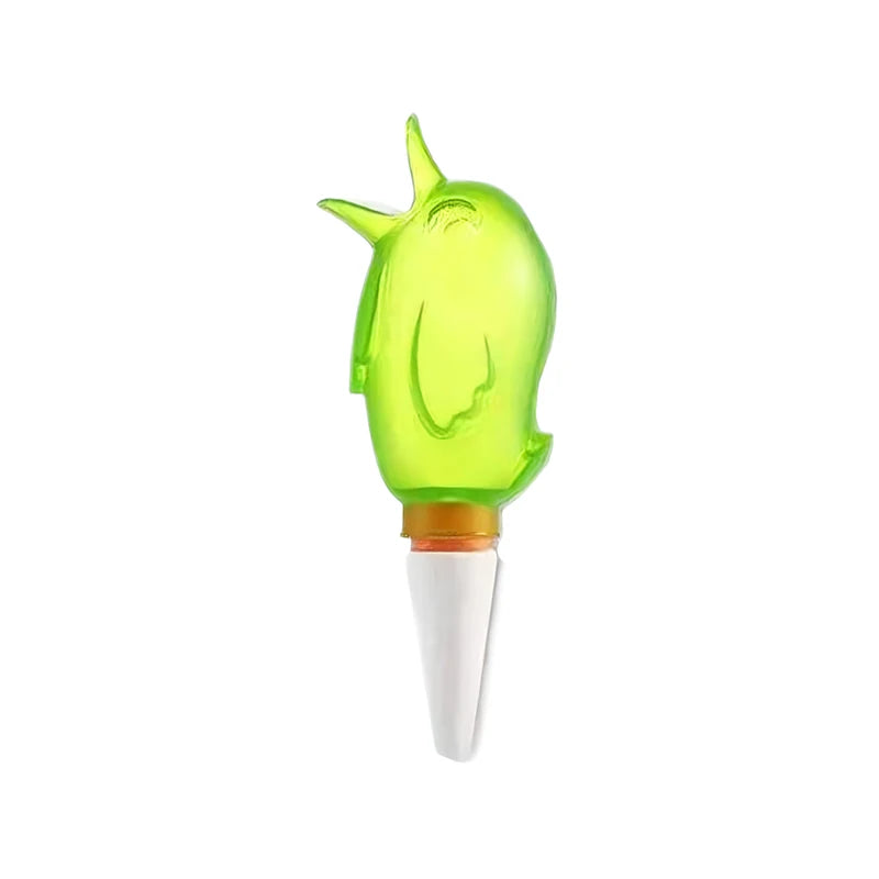 High quality automatic flower waterer plant waterer self watering water balloon bird shaped hand blown plastic