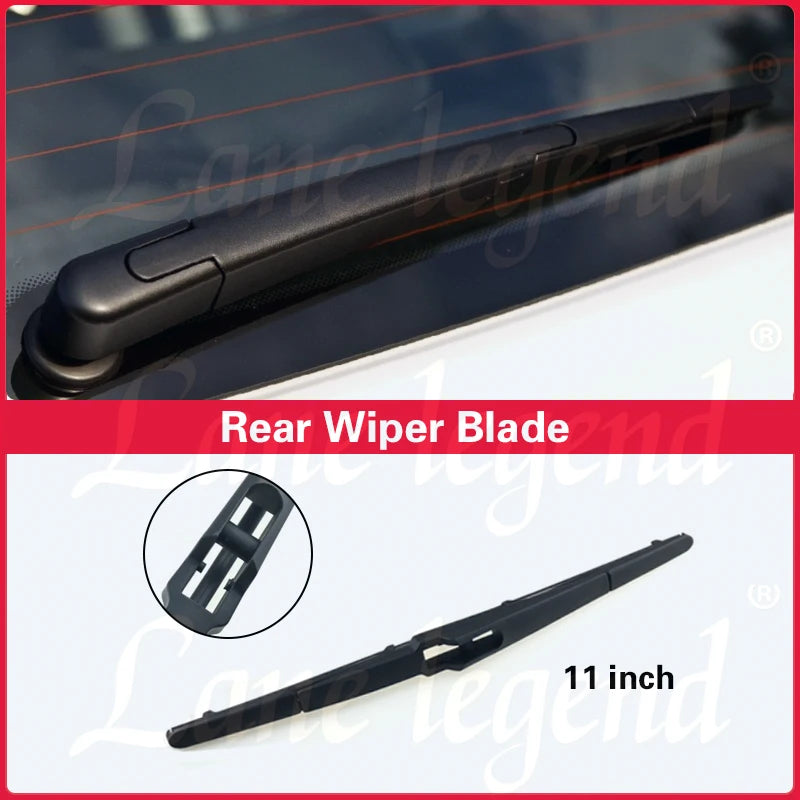 Car Wiper For Hyundai i10 MK2 2013 2014 2015 2016 2017 2018 Rear Wiper Blade Windshield Windscreen Clean Window Rain Brush 11"