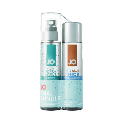 JO Limited Edition Anal Bundle - Anal Thick 4 oz. + Misting Toy