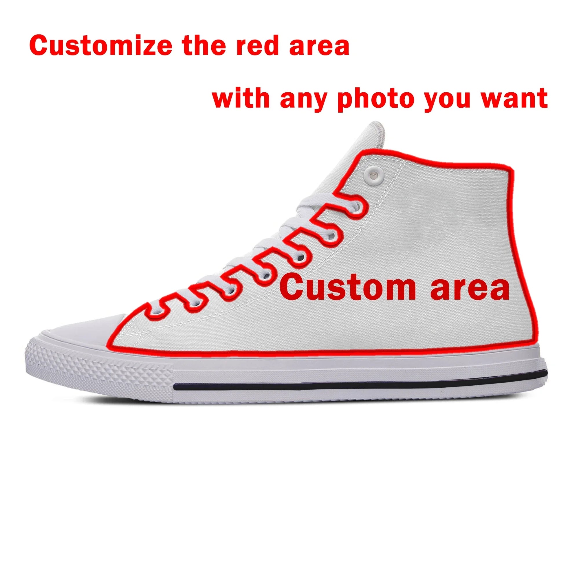 Hot Cool Summer Anime Manga Cartoon Corpse Bride Funny Fashion Casual Cloth Shoes High Top Men Women Sneakers Latest Board Shoes