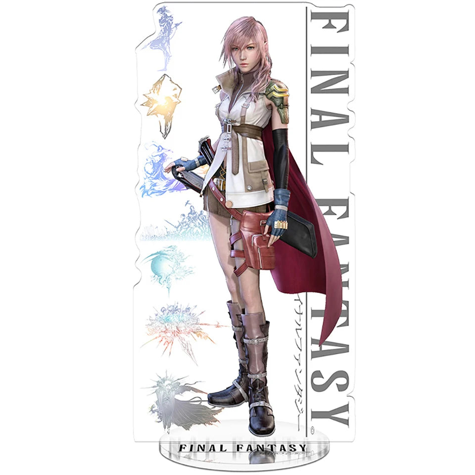 Classic Japanese Role Playing Game Creative Desktop Ornament Acrylic Stand Figure Children's Christmas Collection Gift Fun Toy