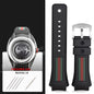 29-21mm For Gucci YA137/YA137107A Rubber Watch Strap Dedicated Protruding Port Band Waterproof Man Black Watch Bracelet
