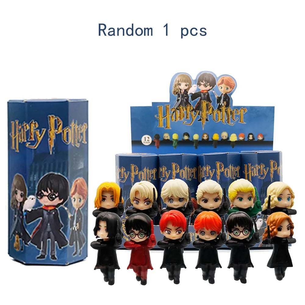 Hot Selling Harry Potter Blind Box Mini Figures Random Blind Bag Party Cute Doll Mystery Lucky Toys Kid Christmas Secret Gift