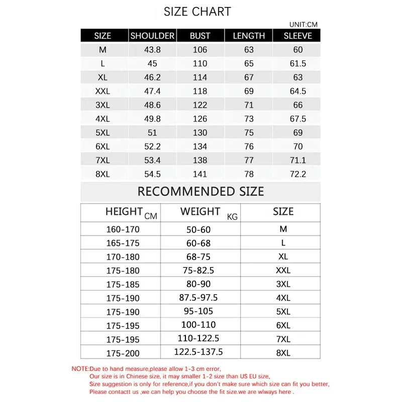 BROWON Brand Winter Jacket Men 2025 Autumn Solid Color Plush and Thick Coats Men Plus Size 8xl Stand Collar Warm Men Clothing