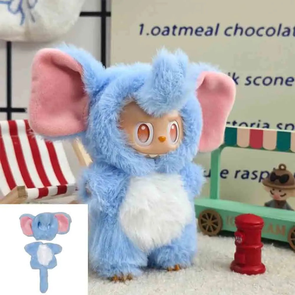 Popular Products Suitable For Labubu 17cm Plush Blind Box Baby Clothes DIY Doll Clothing Doll Dress Up Set