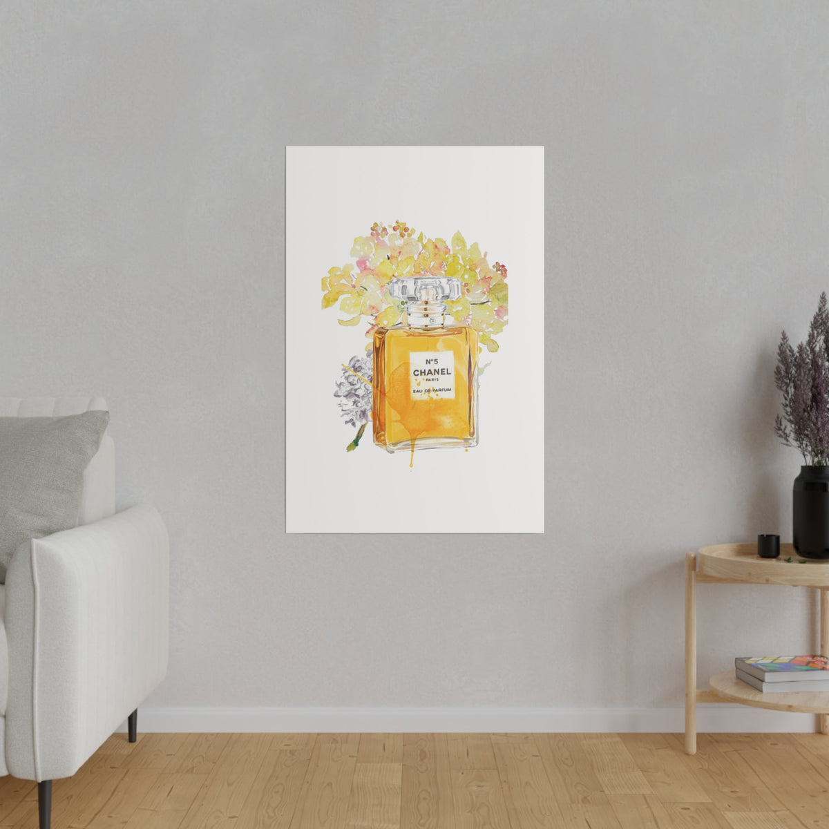Coco No5 Chanel Canvas
