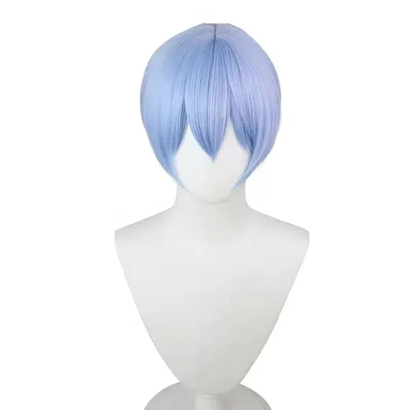 Rei Ayanami Cosplay Costume Asuka Langley Soryu Cosplay Girl Women School Uniform Dresses Wig Hair Clips Halloween Loli Clothing
