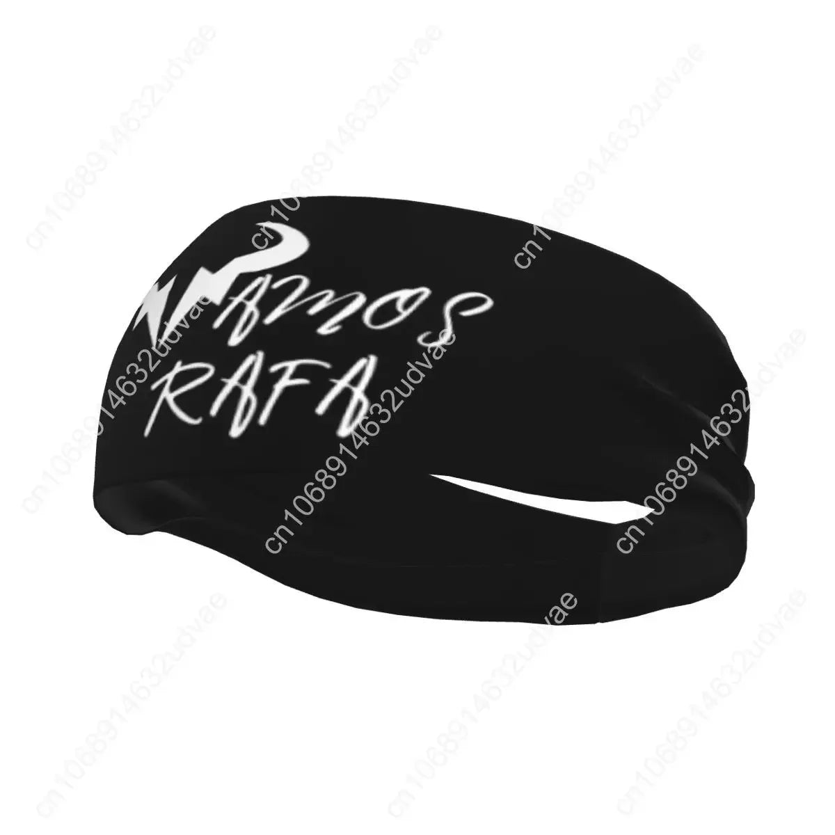 Rafael Nadal Logo Tennis Player Women Men Sweatband Sweat Headband Stretch Cycling Sport Hair Bands Sweat Bandage Sports Safety