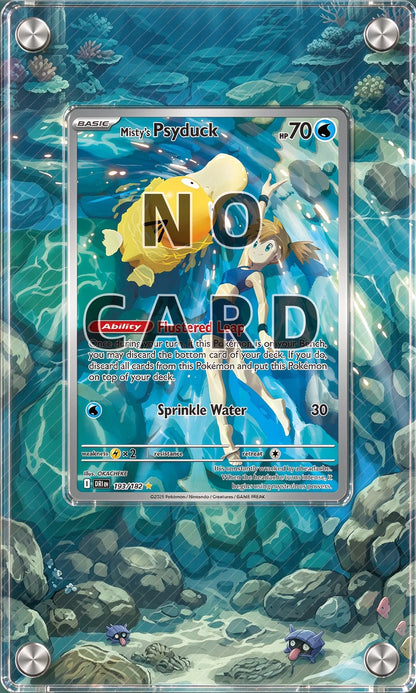 High-definition Acrylic Anime Battle Card Display Frame PTCG Card Collector Gift Desktop Ornament