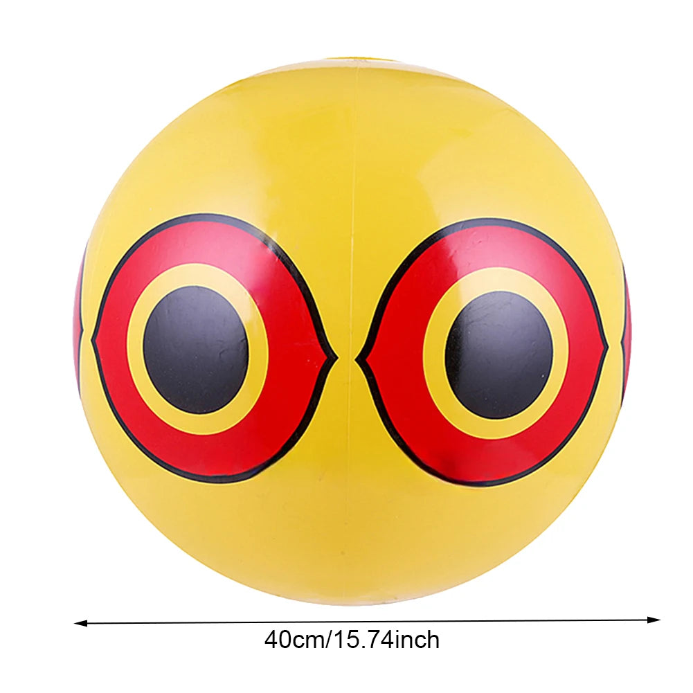 1-10pcs Hanging Bird Repellent Ball 40CM PVC Inflatable  Scare Eye Balloons Anti-Bird Pigeons Repellent Pest Control for Outdoor