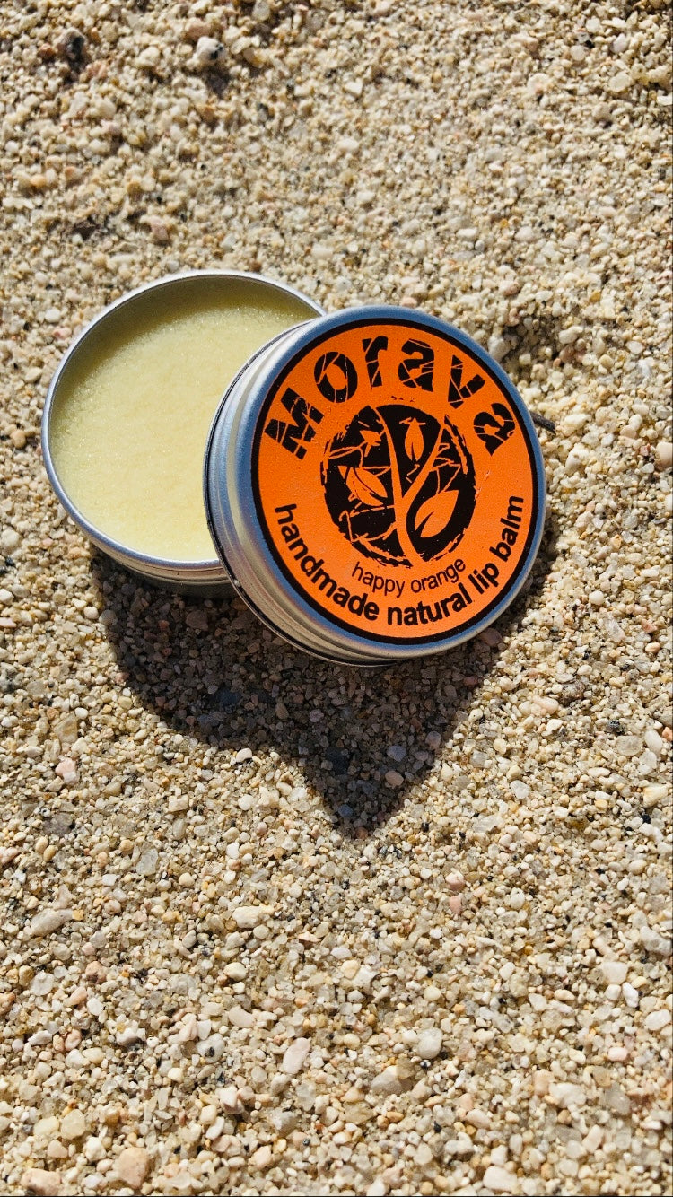 Natural lip balm with happy orange – 10 ml
