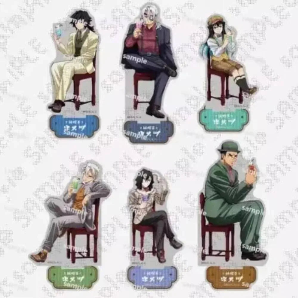 Anime Demon Slayer Kamado Nezuko Dessert Series Stand Figure Acrylic Model Plate Cosplay Collection Desktop Decor Christmas Gift