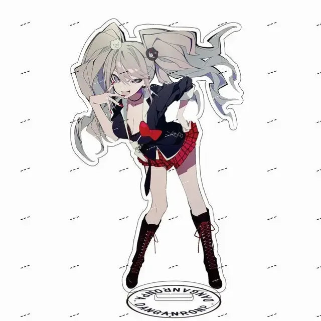 Anime Danganronpa 2 Nagito Komaeda Nanami Chiaki Acrylic Stand Ornaments Action Figures Cartoon Model Christmas Gifts Girls