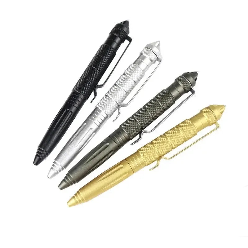 Military Tactical Pen Multifunction Aluminum AlloyOutdoor Camping Security Survival Tools Emergency Glass Breaker Pen