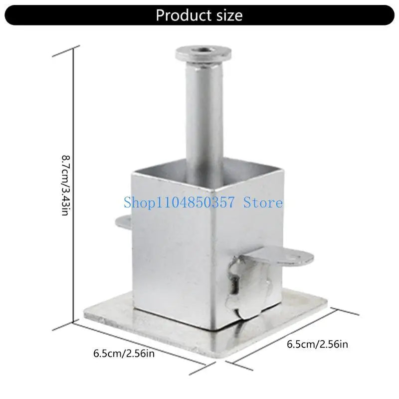 652F Fishing Baits Mould Baits Fishing Baits Maker Square Baits Shaper Freshwater Saltwater Fishing Square Block 65x65mm