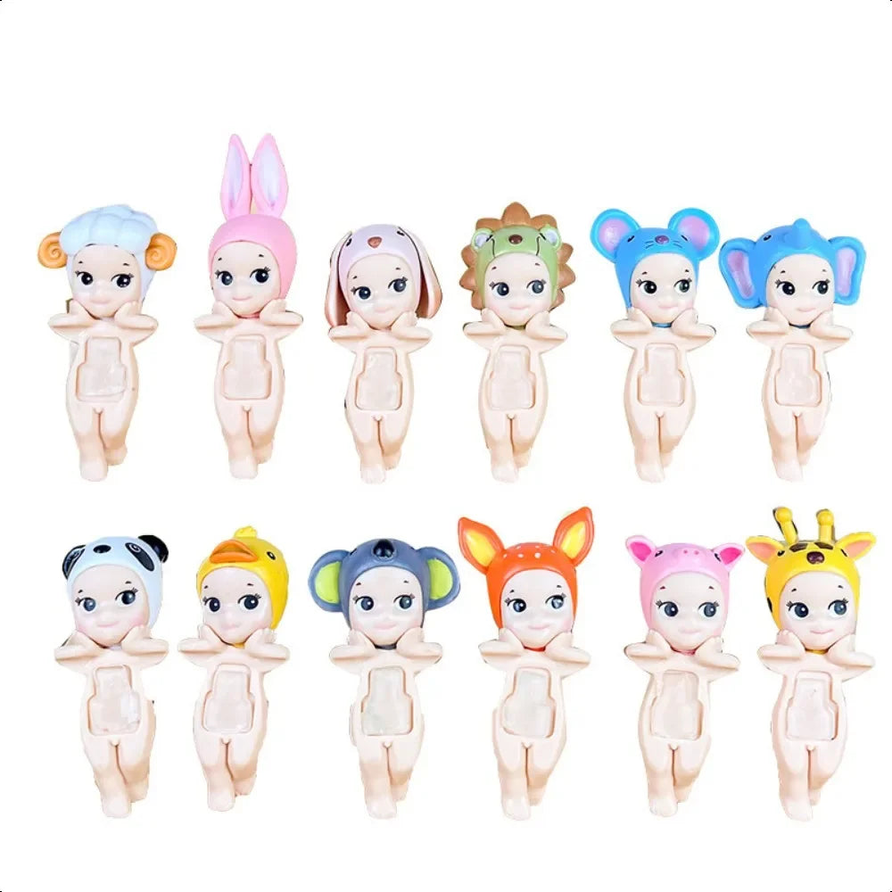 Sonny Angel Hippers Blind Box Animal Series Mini Anime Action Figure Authentic Doll for Kids Children Christma Birthday Toy Gift