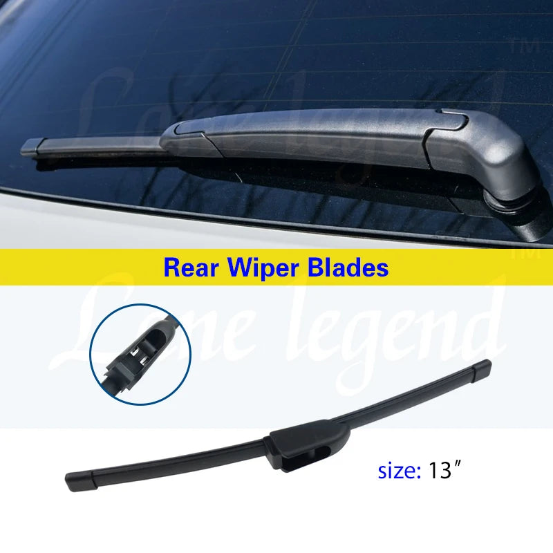 For Maserati Levante 2016 - 2022 Rear Wiper Blade Windscreen Wipers Auto Windshield Rear Window Rain Brush Car Accessories 13"
