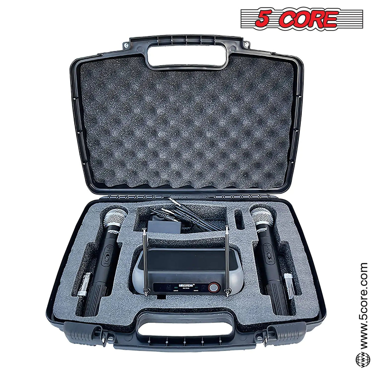 5Core Professional Wireless Microphone VHF Fixed Frequency Microfono