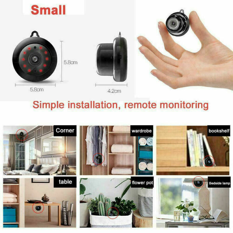 CCTV Camera WiFi 1080P Wireless IR Indoor Outdoor Security Night