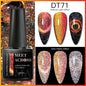 9D Reflective Magnetic Gel Nail Polish 7ml Shiny Glitter Cat Eye Nail Gel Varnishes Semi Permanent Soak Off UV Gel Nail Art