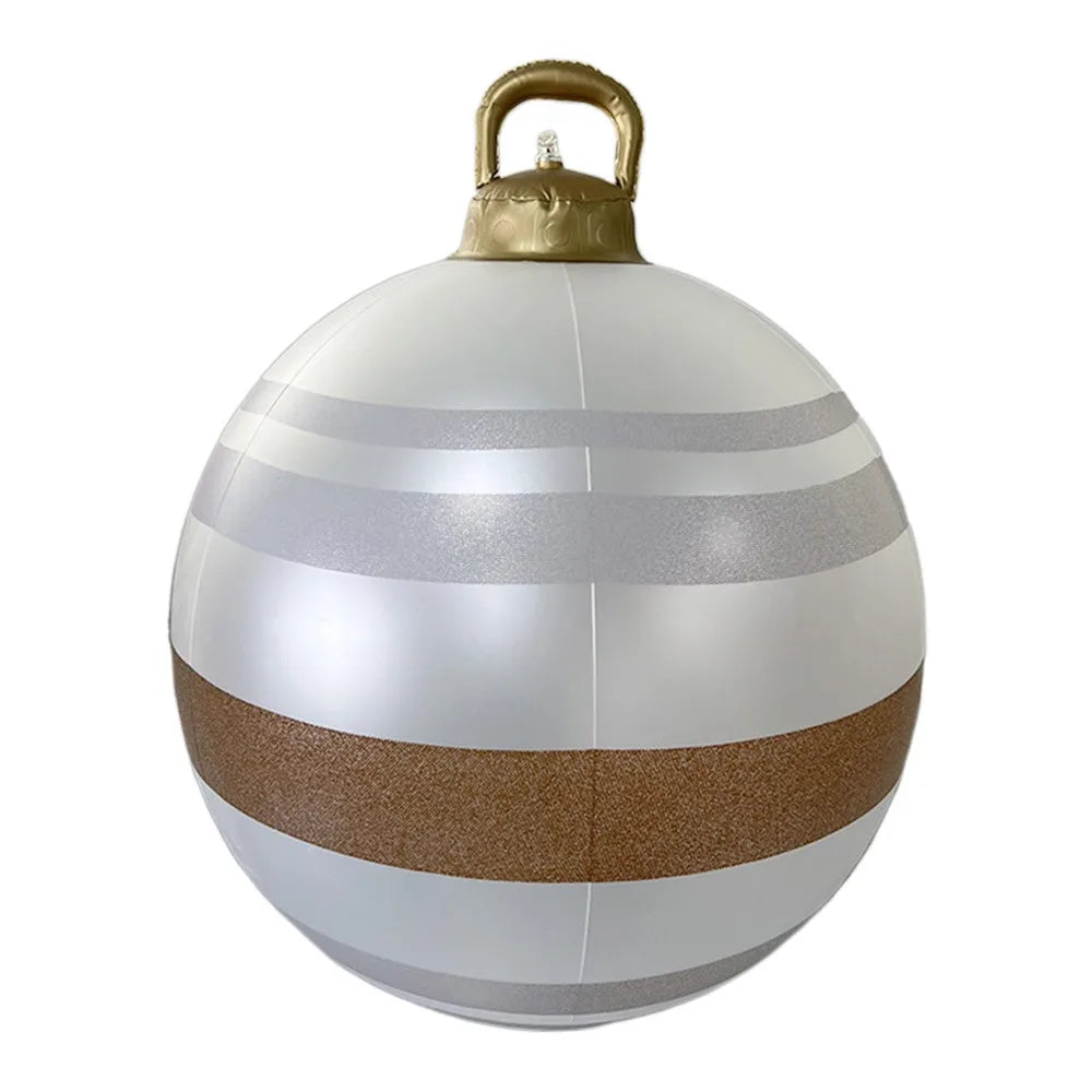 Giant 60cm Gardens Balloon Decoration PVC Christmas Ball DIY Toy Courtyard Balloon Christmas