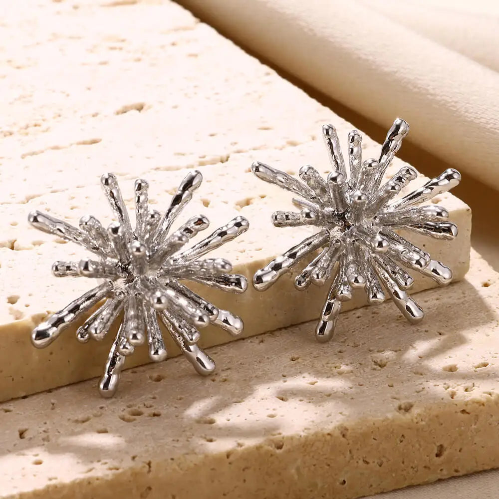 Bow Earring Butterfly  Aretes Stainless Steel Earrings For Women Spring Coil Twisted Earring Brincos Christmas Party Jewelry