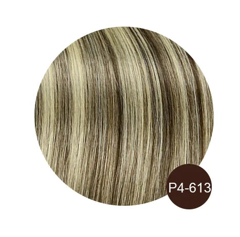 Straight Silk Top Base Topper Swiss Lace Clip In  Women Toupee With Bangs Breathable 100% Real Human Hairpiece Blonde Color Wigs