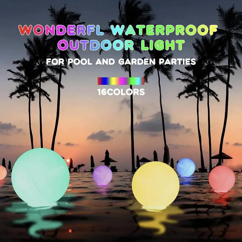Pool Balloon Big Shiny Ball Large Inflatable Bright Lights Led Ball Light Ball Led Balloon Large Inflatable Blow Up Beach Large
