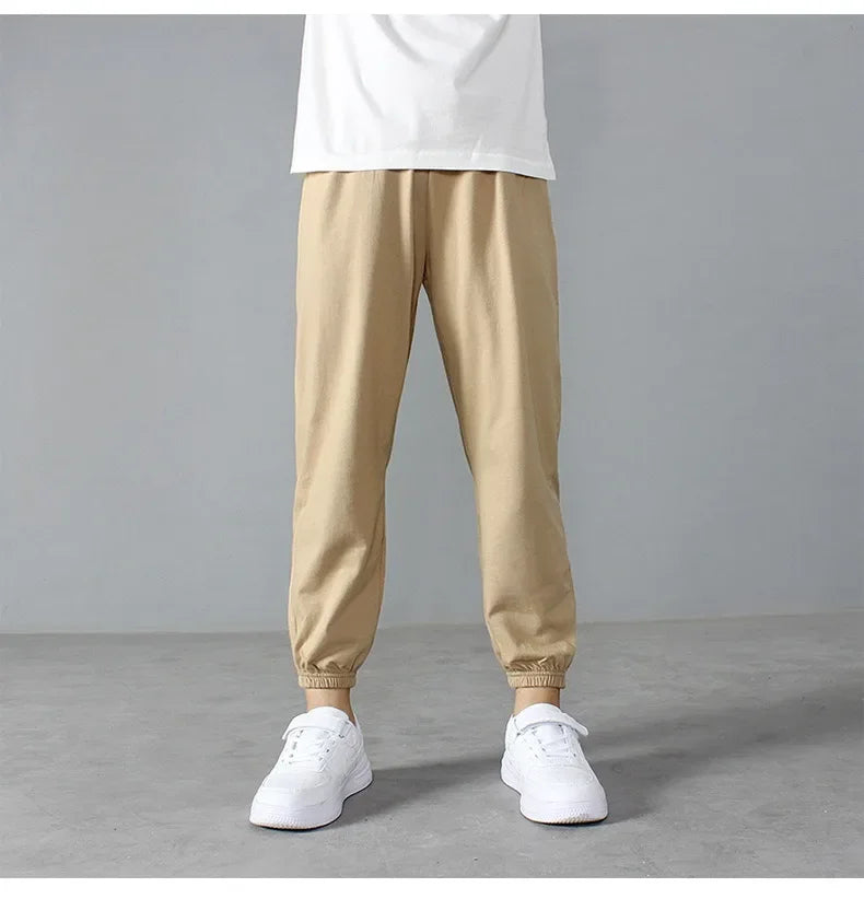 Boys' Cotton Sweatpants Unisex Toddler Jogger Pants Spring Baby Pants Children's Mosquito Trousers Summer Girls' Casual Clothes