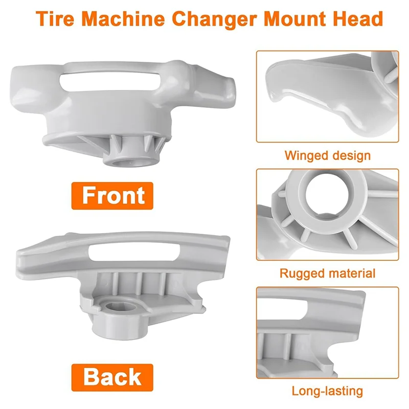 M11K-TC184432 Nylon Mount Tire Changer Demount Head Kit For Low Profile Tires- Compatible With Coats Duck Head Design