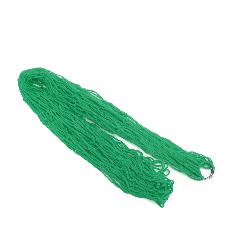 Portable Garden Outdoor Thickened Nylon Rope Hammock Indoor Mesh Hammock Portable Simple Hammock Swing Chair