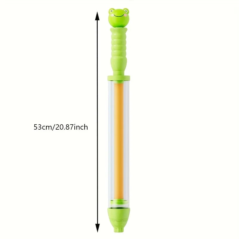 1pc Summer Fireworks Water Gun, Perfect Gift for Water Balloon Fights and Beach Activities, Large Pull-String Fountain Water Gun