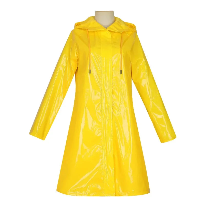 Anime Cartoon Movie Coraline Secret Door Cosplay Costume Coraline Wybie Lovat Coat Jacket Yellow Raincoat Halloween Dress Girl