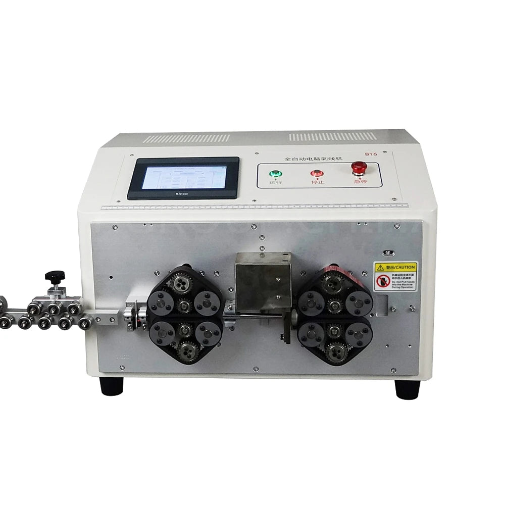 LY B16 B25 B35 B70 Automatic Touch Screen Crawler-type 16 Wheels Professional Electric Peeling Wire Stripping Cutting Machine
