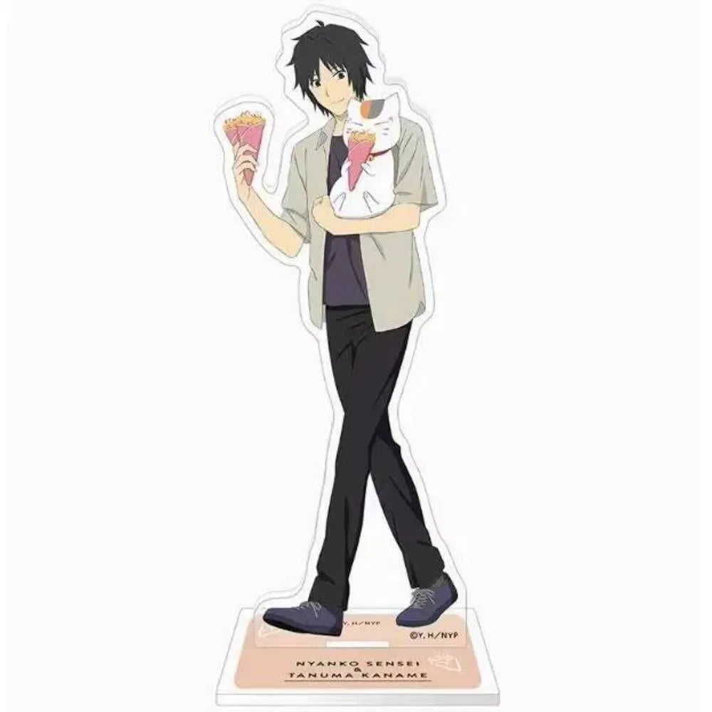 NEW Natsume's Book Of Friends Ice Cream Stand Figure Acrylic Model Plate Cosplay Collection Desktop Decor Figures Christmas Gift
