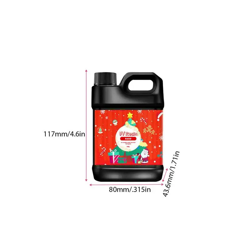 Christmas UV Resin Glue Bonding Welding Party DIY UV Glue Transparent Quick-Drying Epoxy Resin UV Glue DIY Jewelry Making Tools