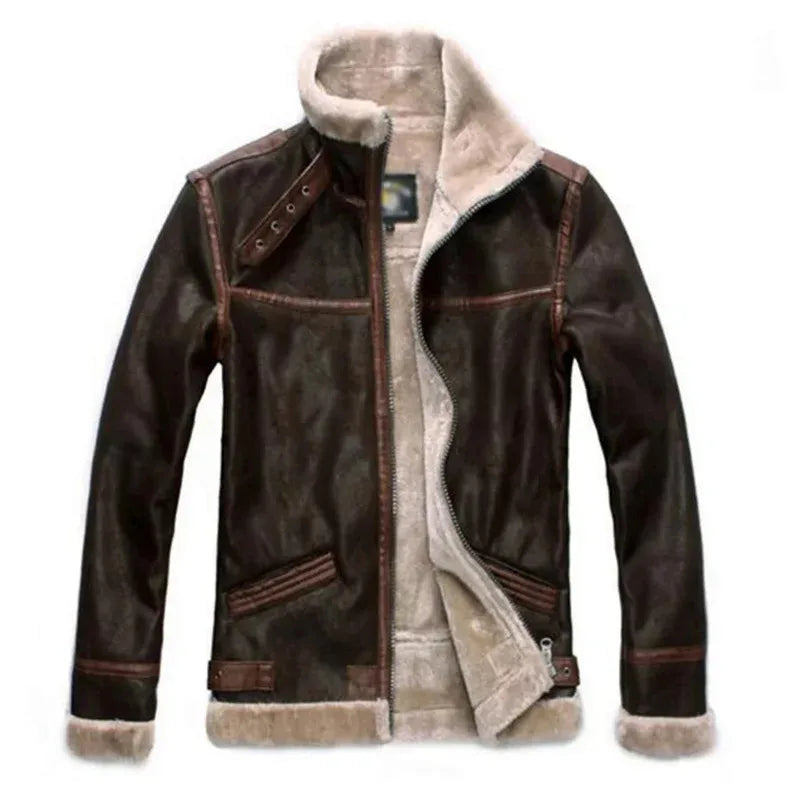 New 2025 Biohazard Resident 4 Leon S Kennedy Evil Costume Leather Coat Cosplay PU Faur Jacket Long-sleeve Winter ★ ★ ★ ★