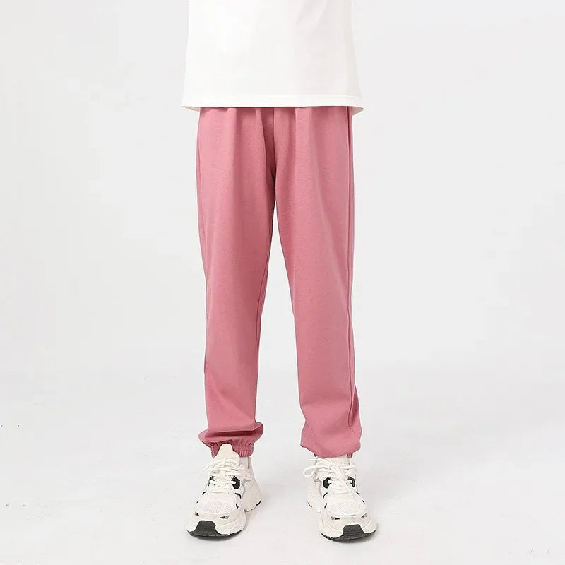 Boys' Cotton Sweatpants Unisex Toddler Jogger Pants Spring Baby Pants Children's Mosquito Trousers Summer Girls' Casual Clothes