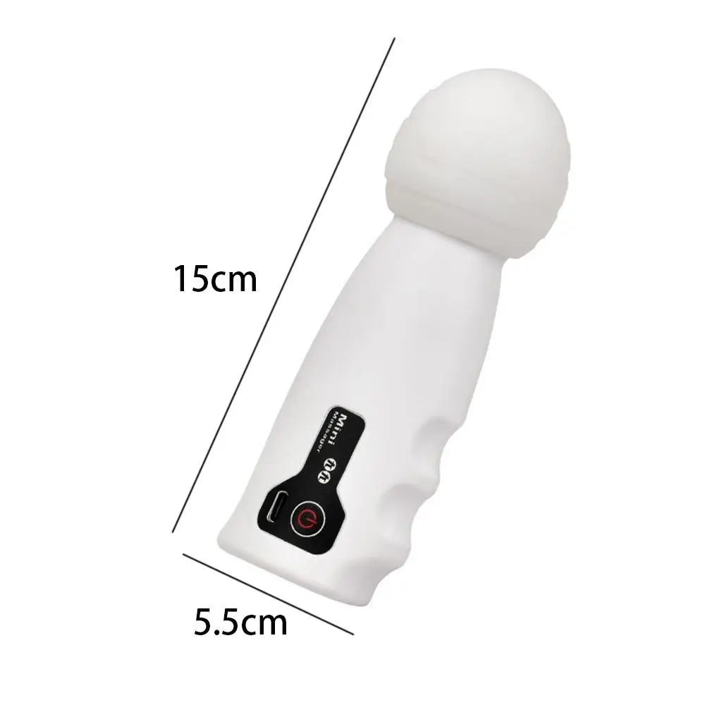 Portable 1200mAh Muscle Massager Electric Vibration Fascia Massager Mini 4-speed Fitness Massager