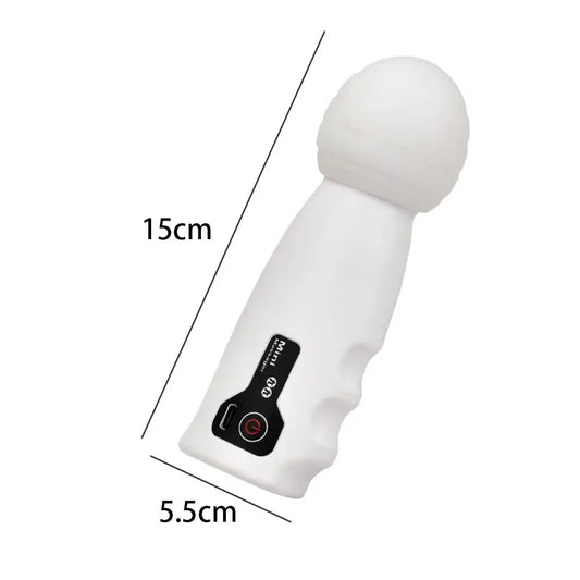 Portable 1200mAh Muscle Massager Electric Vibration Fascia Massager Mini 4-speed Fitness Massager