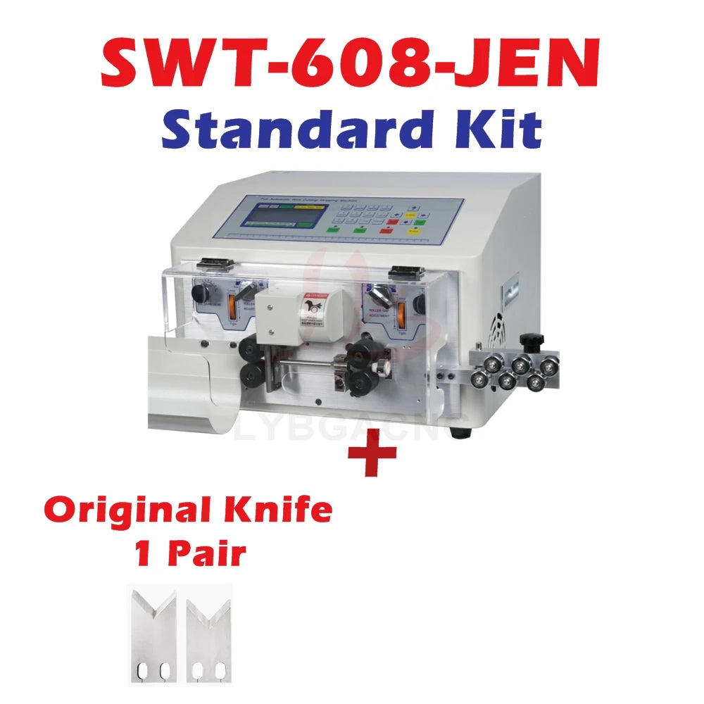 SWT-608-JEN JES Peeling Stripping Cutting Machine 0.1-6mm2 For Computer Automatic Wire Stripping Machine  AWG8-AWG28 220V 110V