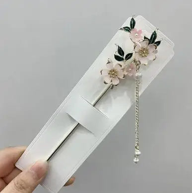 Ancient Chinese Style Hair Sticks Crystal Hairpin Chopsticks For Women Pearl Pendant Hair Clasp Forks Ancient Headpiece Gift