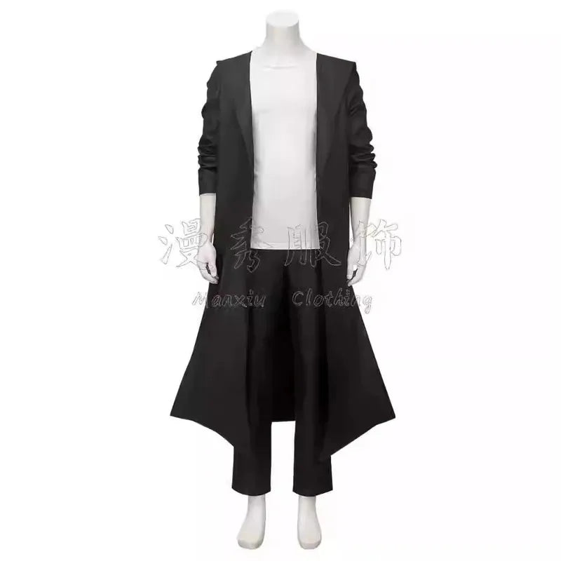 Anime Knight Killer Sung Jin-woo  Jinwoo Cosplay Costume WigShun Mizushino Trench Coat Woemen Men Halloween Custom Size